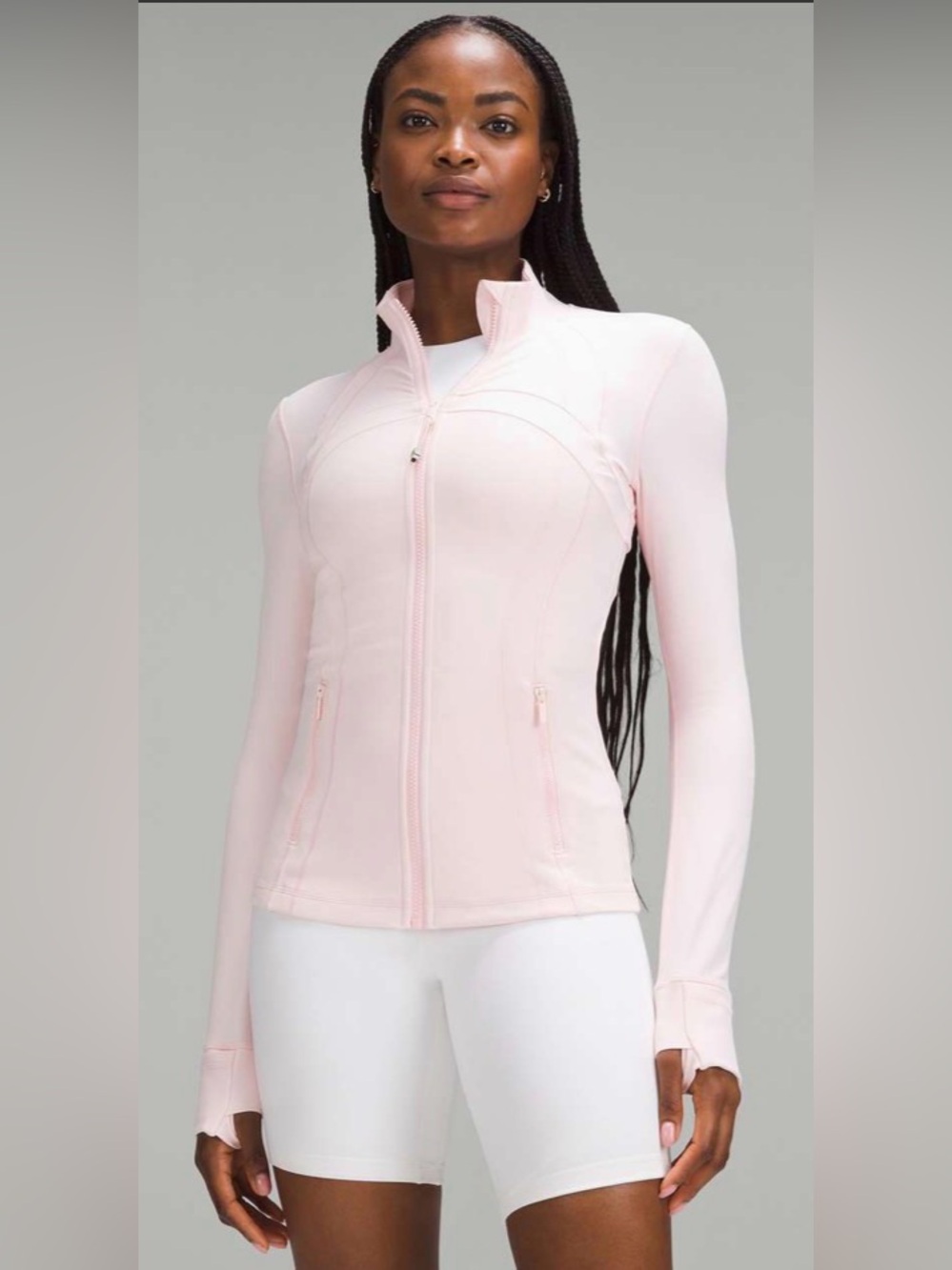 Lululemon Define *Nulu Full Zip Jacket in 
Strawberry Milkshake Sz 8 Sold Out